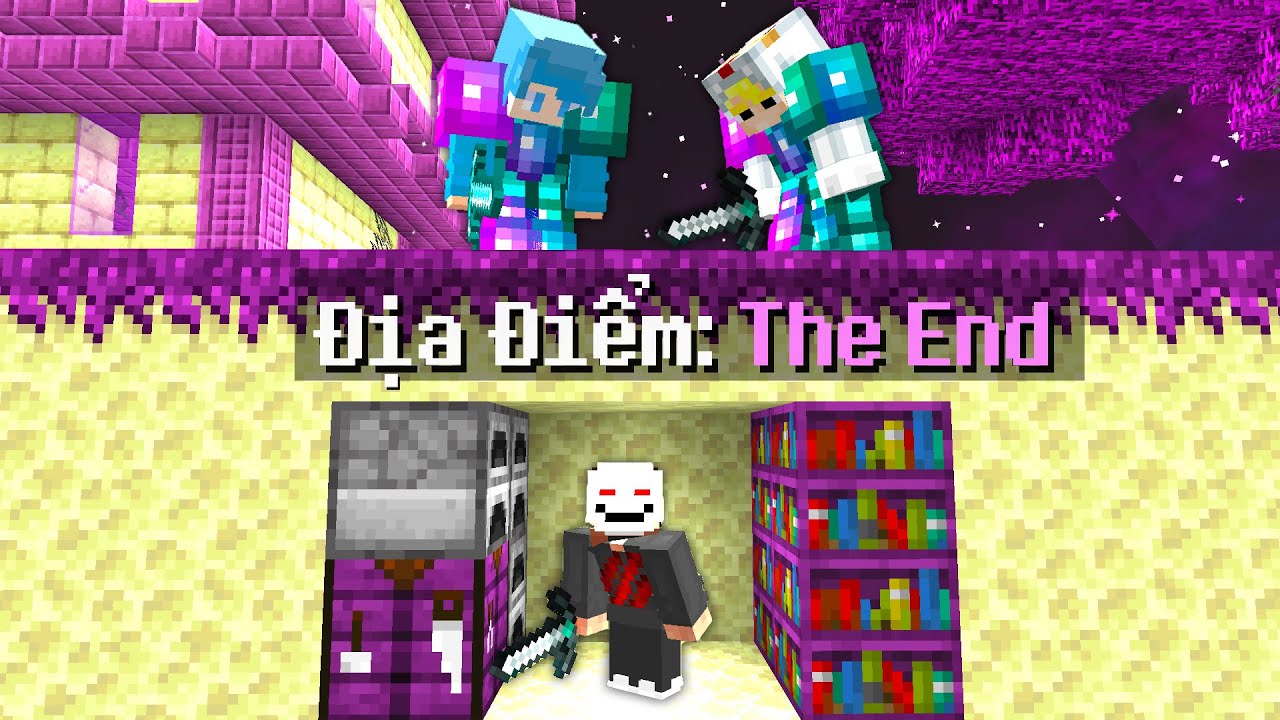 Minecraft Kẻ Săn Người, Nhưng Bắt Đầu Ở The End