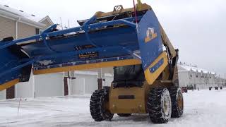 Why Are You Still Using a Truck for Commercial Snowplowing? Try a Skid Steer.