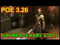 POE 3.26 - Some Fun Mercenary Stats From GGG - Path of Exile 1