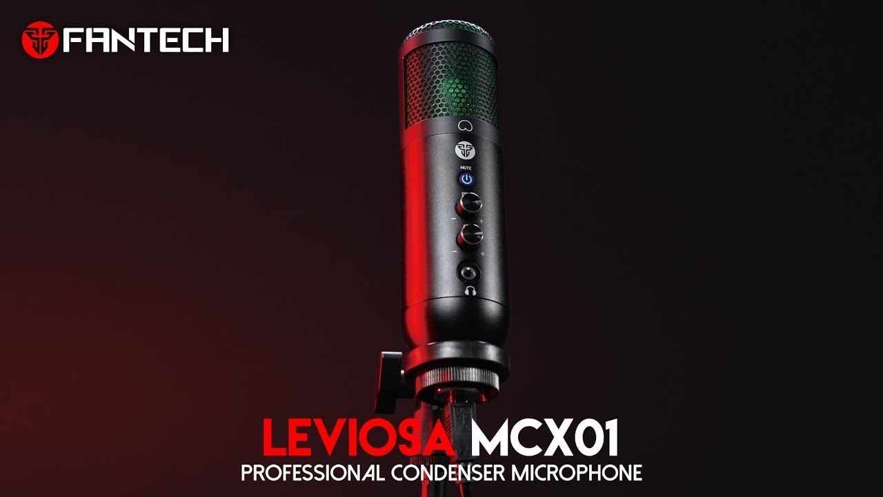 Unboxing Microphone Condenser FANTECH LEVIOSA MCX01