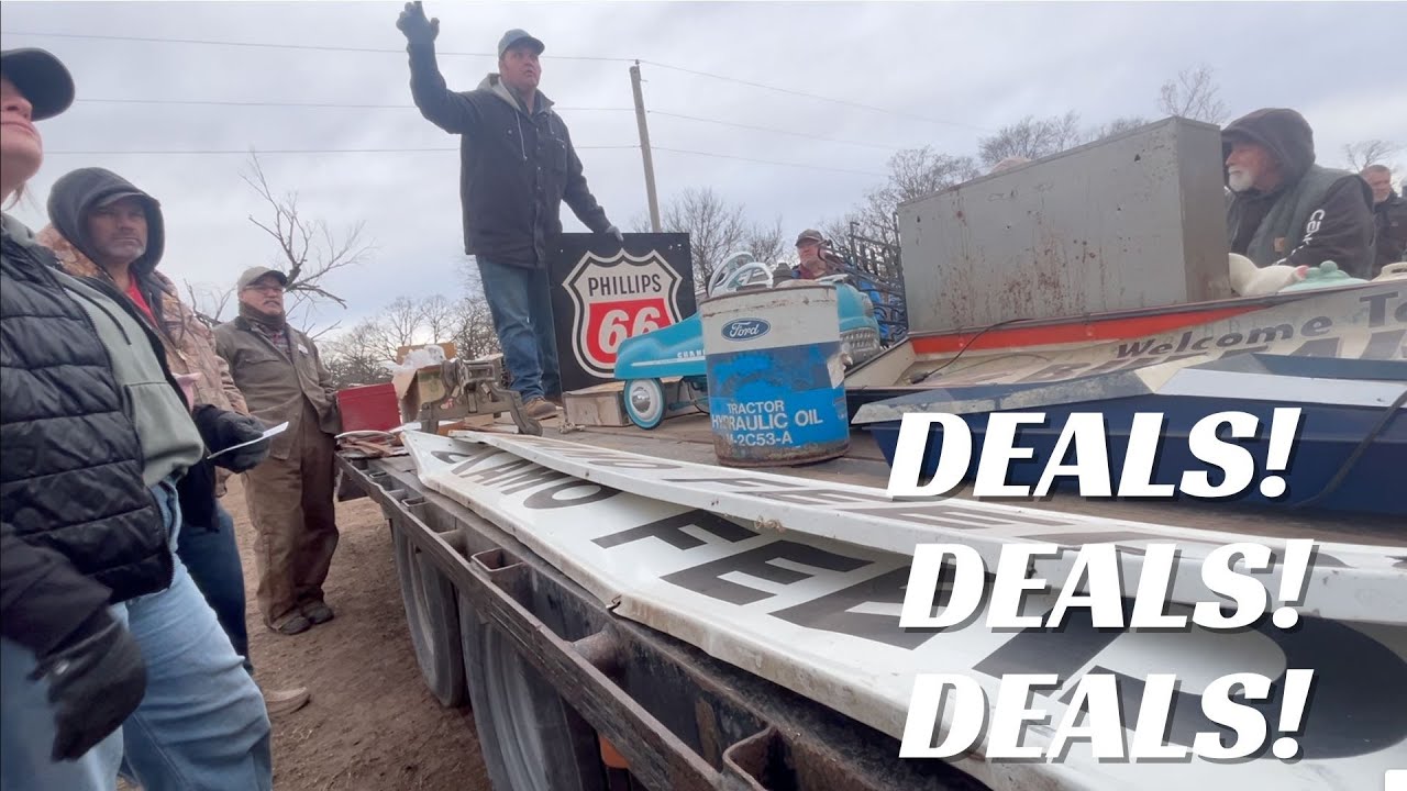 HUGE ESTATE AUCTION THAT HAD......