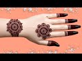 Beautiful Easy Mehndi Design | Mehandi Ka New Design | Simple Mehndi Design | Easy Back Hand Mehndi