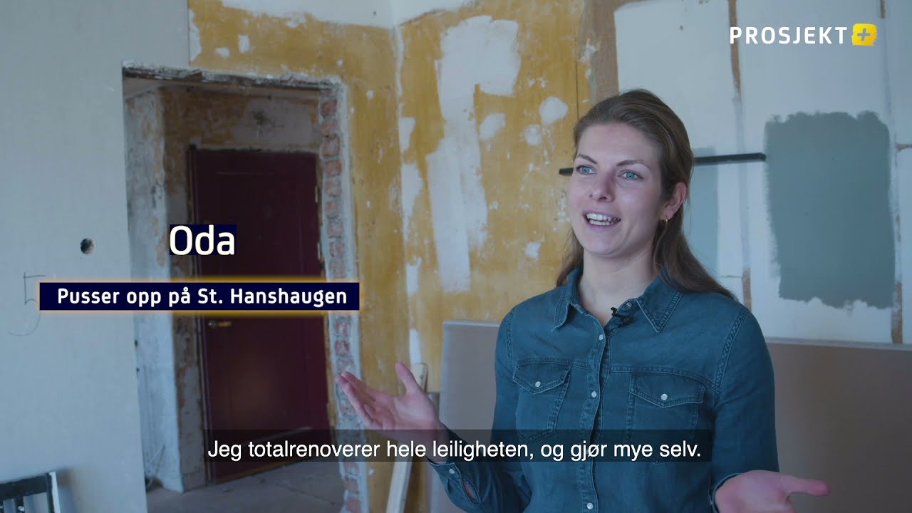 PROSJEKT+ Oda pusser opp badet