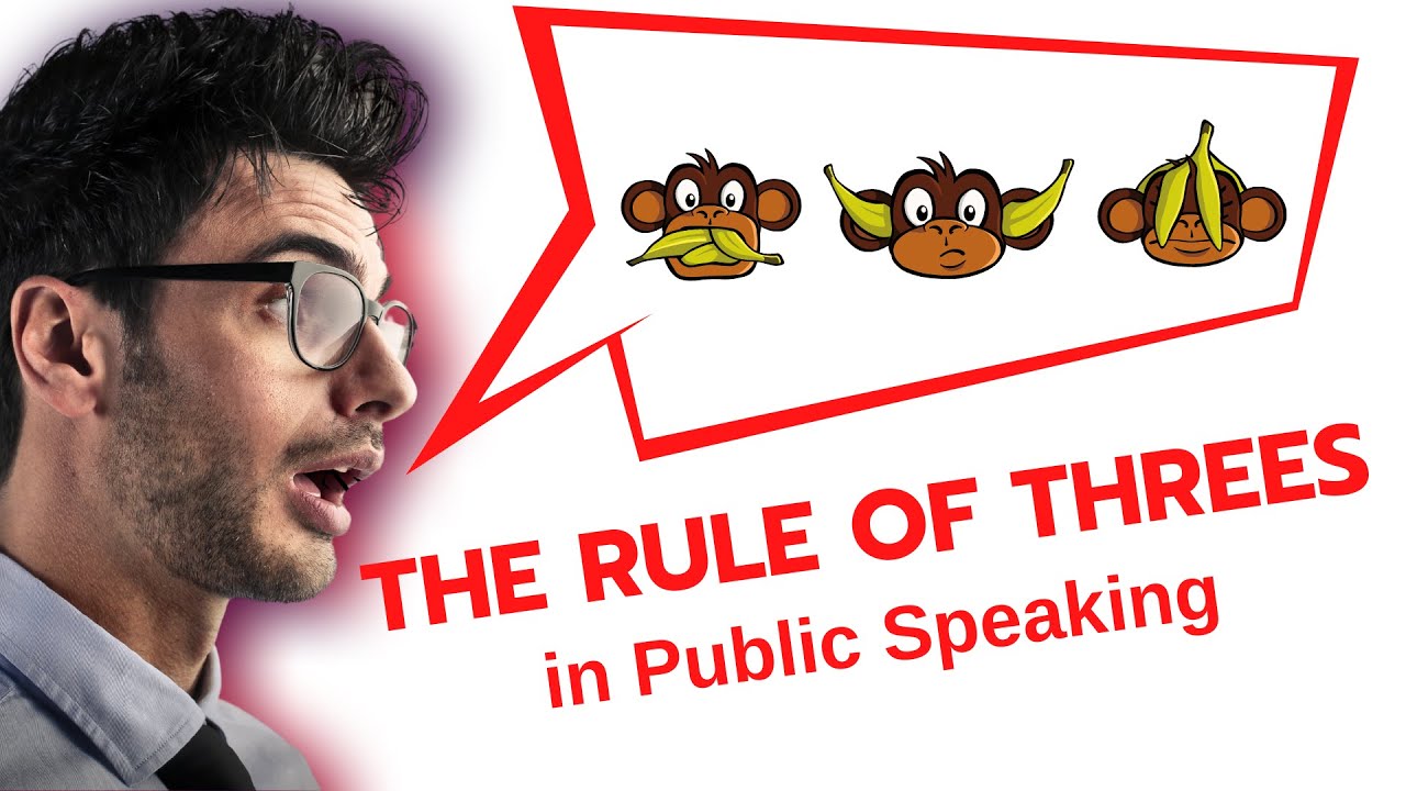 speech writing rule of three