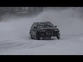 Ice drifting with 900hp bmw e30 and bmw e46 diesel  strngns ice drift meet