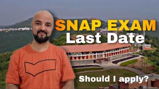 SNAP Exam Last date | Should I apply? Colleges SIBM SCMHRD SIIB etc Application