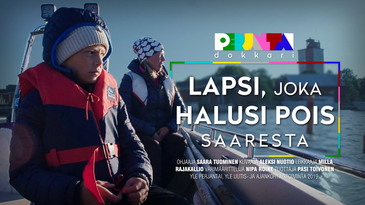 Perjantai-dokkari: 10-vuotias Viljami asuu 40 asukkaan Utön saarella