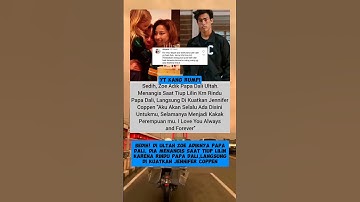 Thumbnail of SEDIH! DI ULTAH ZOE ADIKNYA PAPA DALI, DIA MENANGIS SAAT TIUP LILIN RINDU PAPA DALI, #jennifercoppen