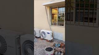 carrier split AC installation #actechnician #shortvideo