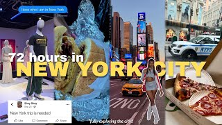 how i spent 3 days in new york city 🗽| 72 HOUR NYC vlog *winter edition*