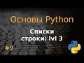 Основы Python #9: списки