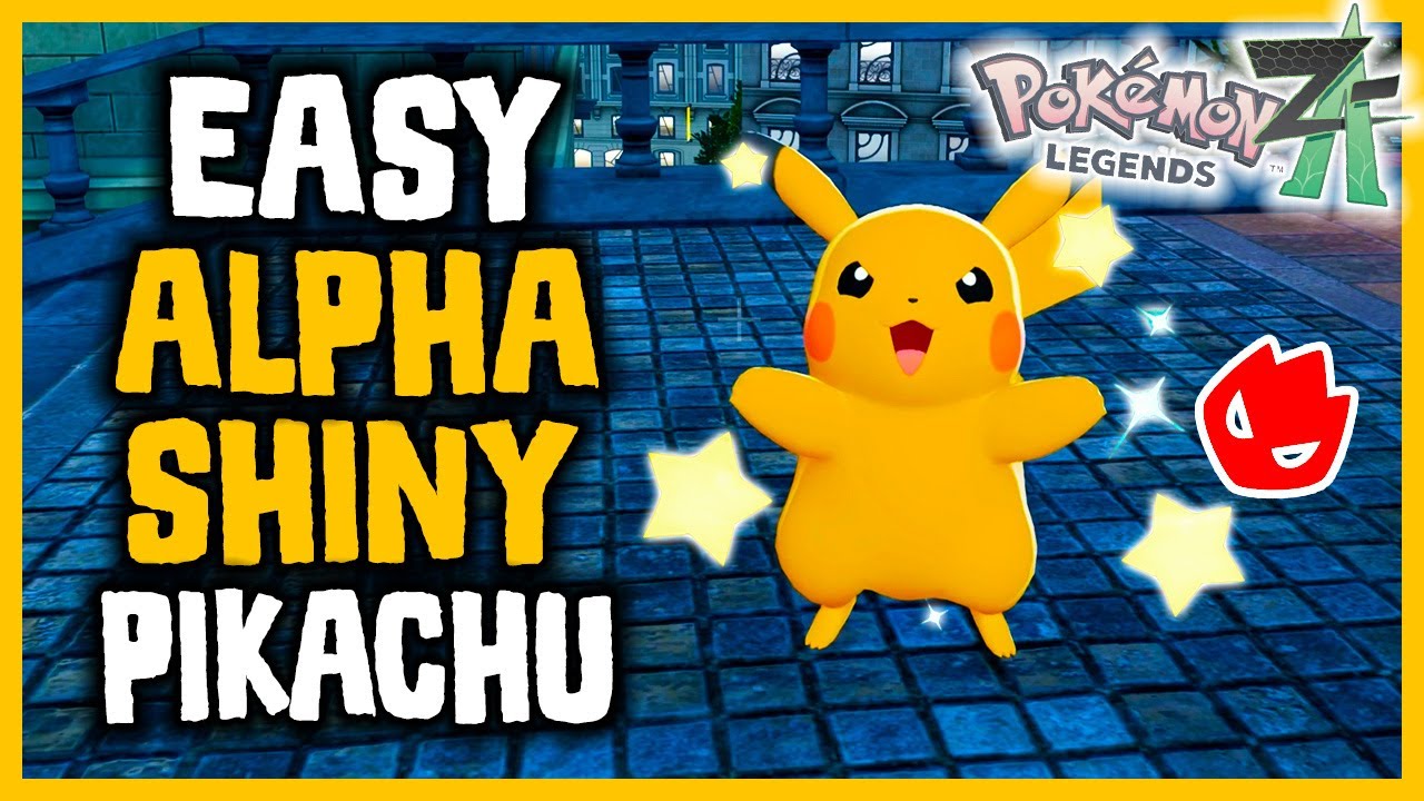 Как легко получить Альфа Статик Шайни Пикачу – Pokémon Legends Z A
