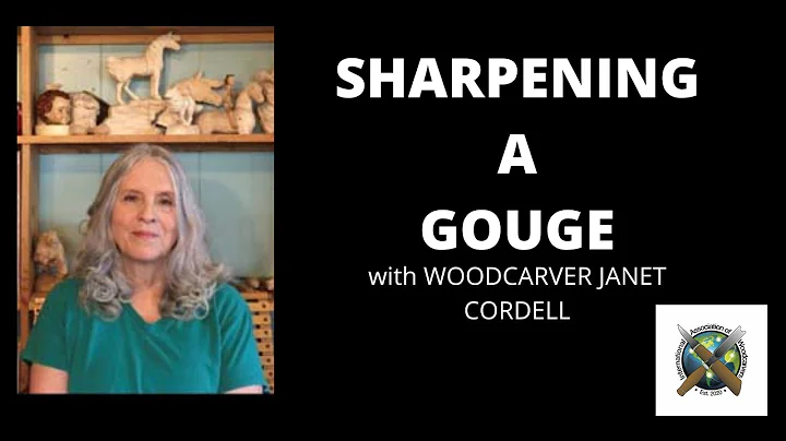 How JANET CORDELL Sharpens a Gouge - Carvers Quick...