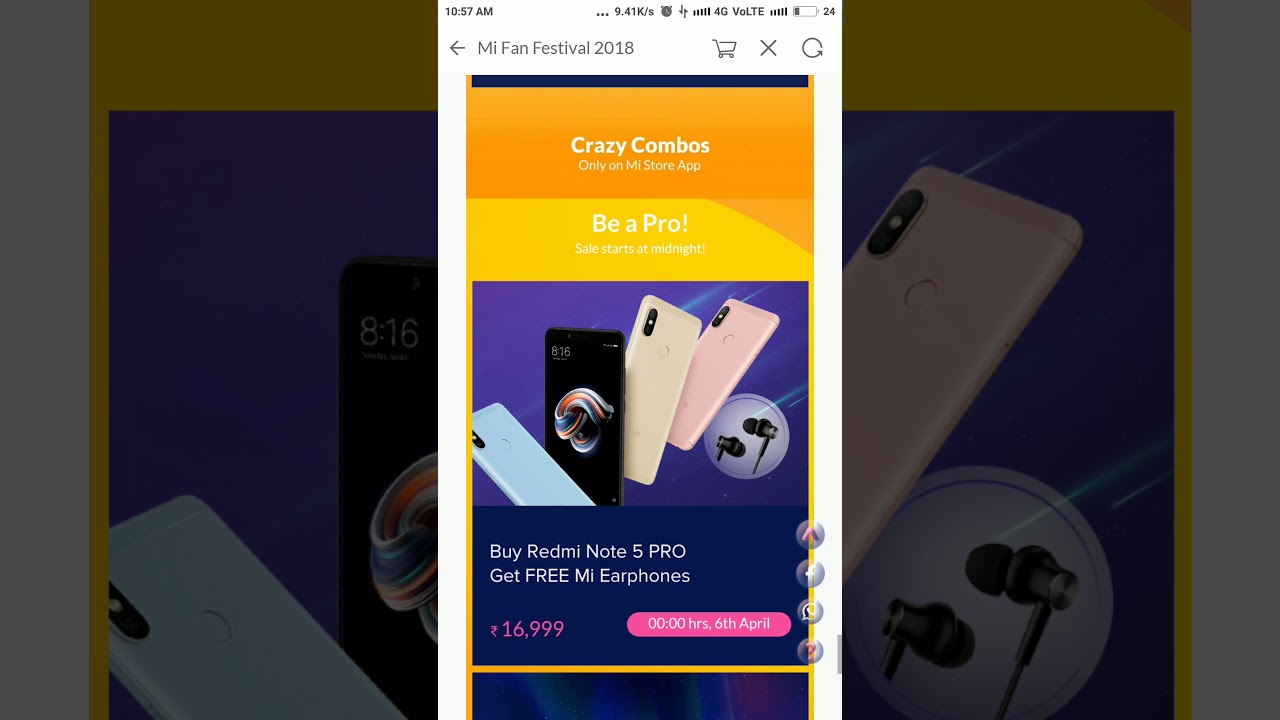 MI Fan Sale 2018 Live Crazy Combos is Fack...