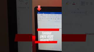 Cara memunculkan tombol Undo dan Redo di Microsoft Word