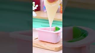 Watermelon Jelly Lollipop🍉  Satisfying ASMR | Mini Cake #shorts #asmr #miniature #minicake