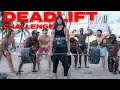 Beat my deadlift win 200 vs beach  gym bros