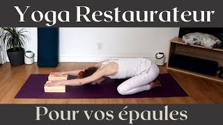 Yoga Restaurateur pour les épaules