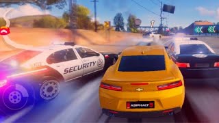 Pursuit racing.  Drift, nitro, asphalt game.  Police car chase screenshot 1