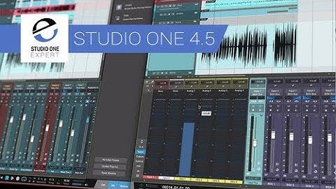 Studio One 4.5 - Everything You Need To Know About The Latest Version Of PreSonus Studio One