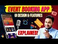 Event Booking App UI & Features Full Guide 2026 🔥 | Event & Movie Ticket Booking Apps Development!