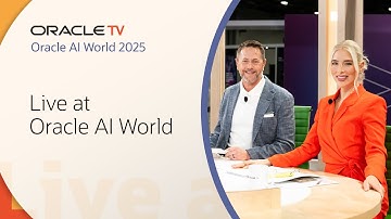 Oracle TV: Your Front Row Seat at Oracle AI World