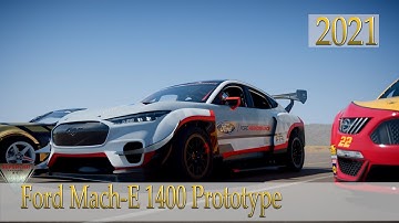2021 FORD MUSTANG MACH E 1400 hp PROTOTYPE TAKES RACING, DRIFTING TO NEW LEVELS