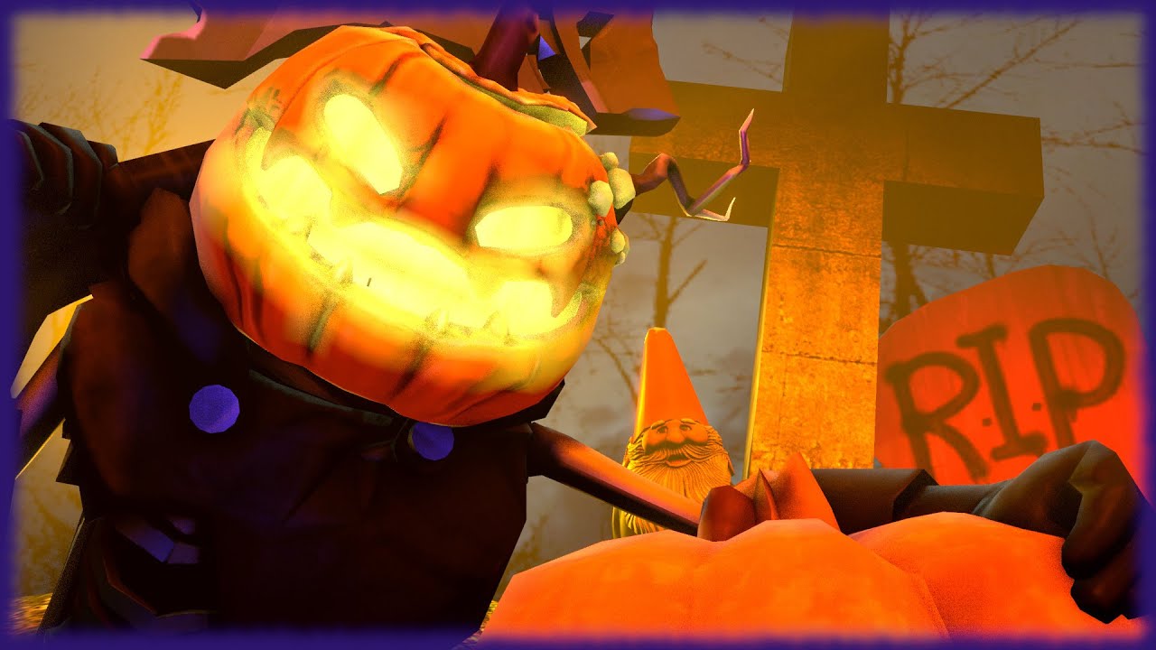 Halloween 🎃 Headless Horsemann's Jog - Haunted Fortress 2 – TF2 SFM ...