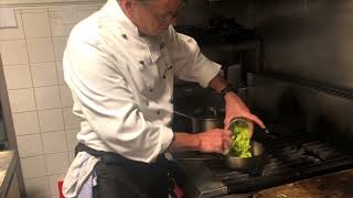 Stephen demonstrates your Mercer’s Cooks With You menu for this week, 10th and 11th May