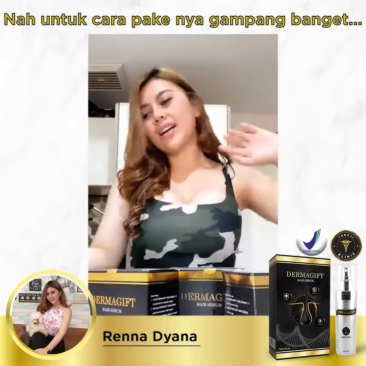 Influencer DMG Hair Serum Renna Dyana