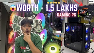 Buying Custom Gaming PC 🤯🌟|| Worth - 1.5 Lakhs || Gigabyte 4060 || Ryzen 7 7800 X 3D