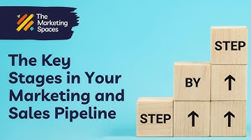 The key stages in your marketing and sales pipeline