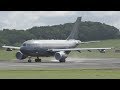4 F18s 1 A310 & 1 C130H of the Canadian Armed Forces Visit Prestwick Airport | August 2017