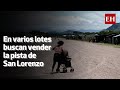 En lotes de L 25,000 buscan vender la pista de San Lorenzo: “Nos prometen papeles”