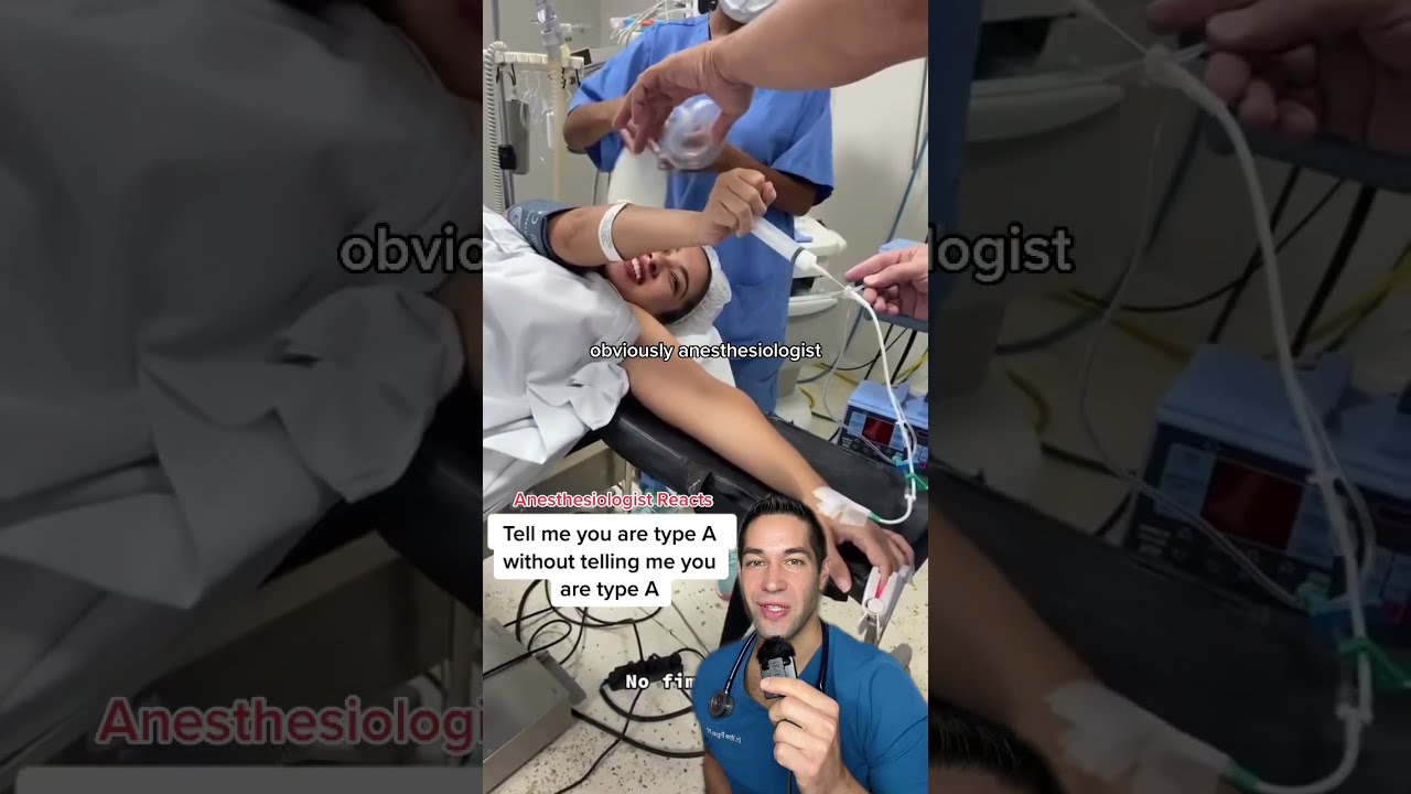 Patient Said She Would Do Her Own Anesthesia 