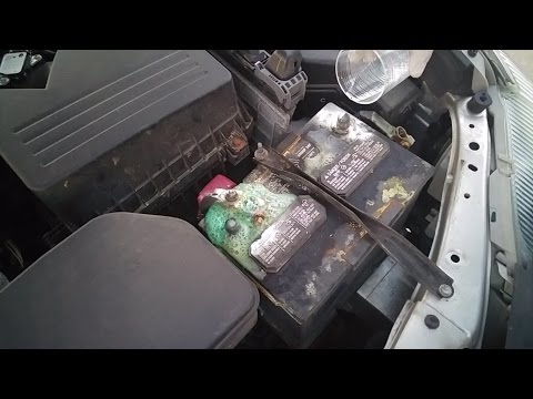 How to clean car battery terminals  corrosion Cheap and EASY with baking soda Car maintenance