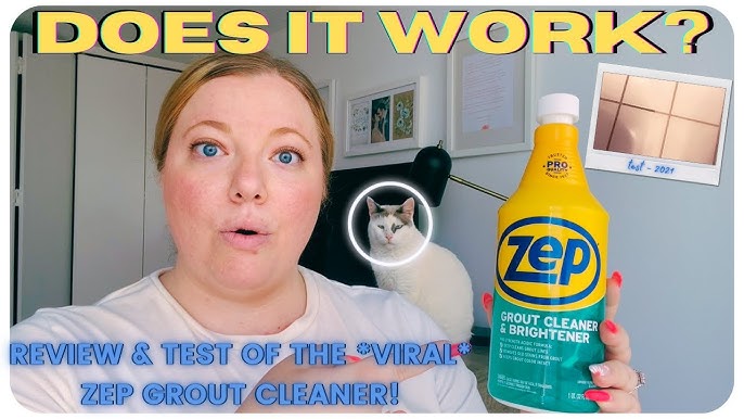 Zep Grout Cleaner & Brightener Review 