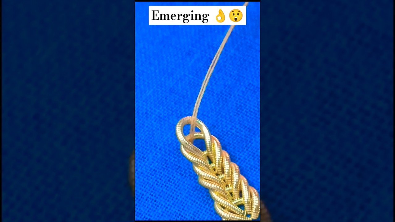 new zardosi work choti stitch tecnic 2025 