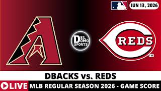 ARIZONA DBACKS VS CINCINNATI REDS ⚾️ MLB Game Score Radio Play-by-Play