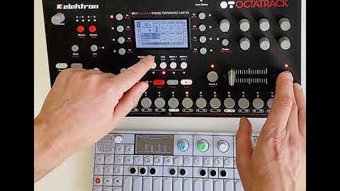 Live improv looping on the Octatrack.