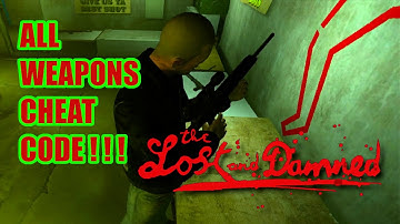 GTA +XBOX 360 + THE LOST AND DAMNED + THE ALL WEAPONS CHEAT + ENTERING CHEAT CODE ! LET´S PLAY !