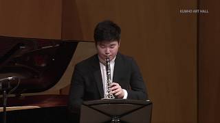 Han Kim plays Brahms Clarinet Sonata No. 2 in E-flat Major, Op. 120 with Pianist Ilya Rashkovskiy