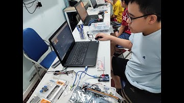 Lớp Arduino Scratch lập trình cho trẻ em tại Techmaster