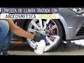 Limpieza con Labocosmetica PRIMUS de una llanta tratada Seat Leon Cupra