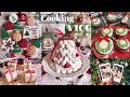 【Cooking Vlog】クリスマス感満載の手作りスイーツで彩を!🎄❤️ツリーケーキ&ギフトムース🎁社会人2年目の製菓記録👩🍳マフィン|アイシングクッキー #お菓子作り #クリスマス