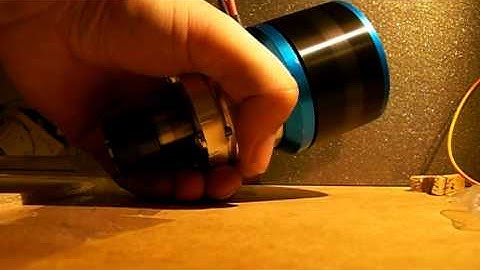 First test of 4hp diy CNC spindle
