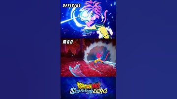 Goku SSJ4 Daima Official vs Mod 👀 #dragonballz #dragonballsparkingzero #dbsuper