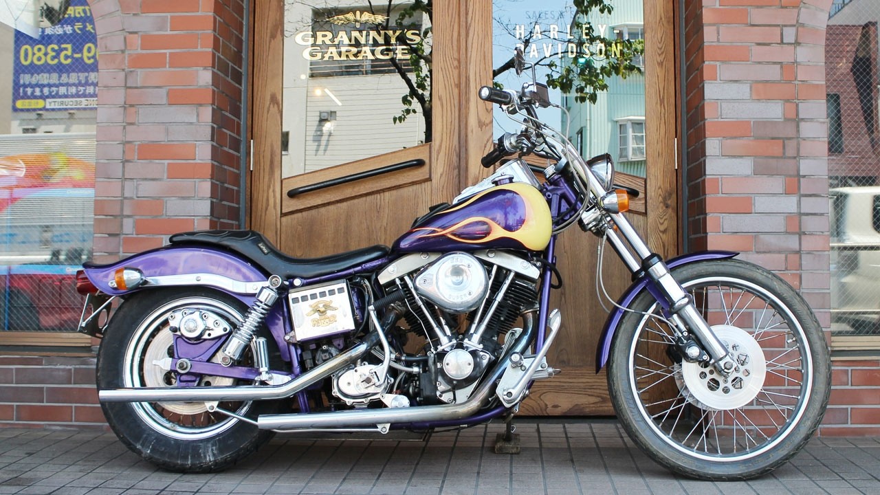 1982 FXWG HARLEY DAVIDSON SHOVELHEAD - YouTube