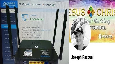 vlan set up | newifi gocloud firmware | @josehp pascual | @j3pisowifi | @j3ronda