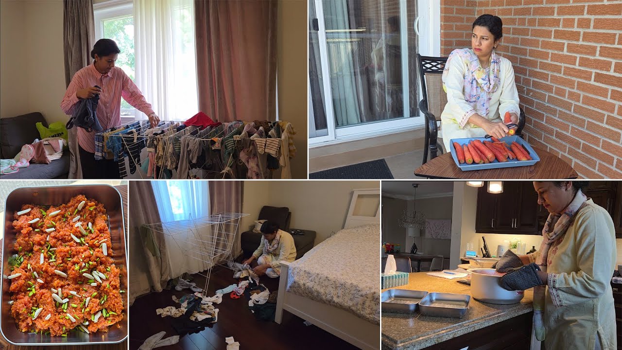 Canada Akar Ek Cheez Kabhi Achi Nahi Mili  😕 Summer Mein Winter Treat | Gajar Ka Halwa | Canada Vlog